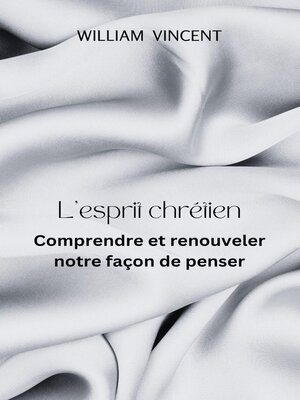cover image of L'esprit chrétien